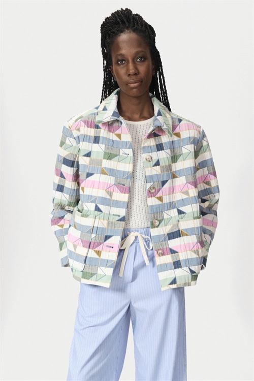NUÉ NOTES PRESLEY JACKET MULTI PASTEL